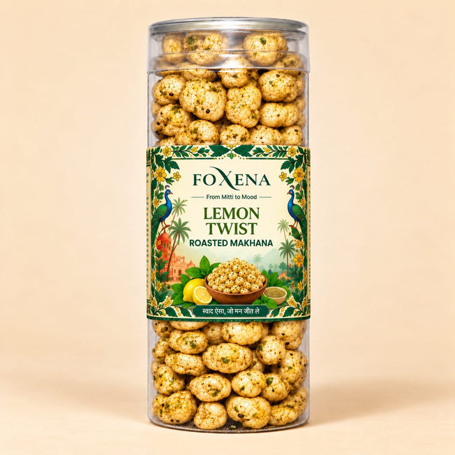 Lemon Twist Roasted Makhana