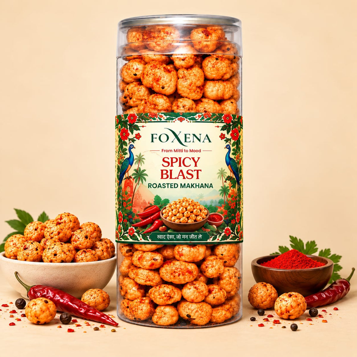 Spicy Blast Rosted Makhana